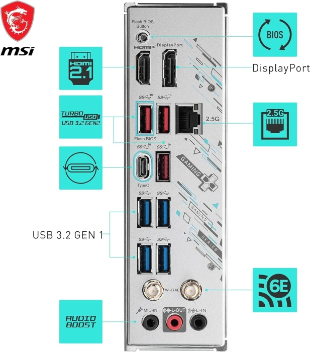 MSI B650M GAMING PLUS WIFI