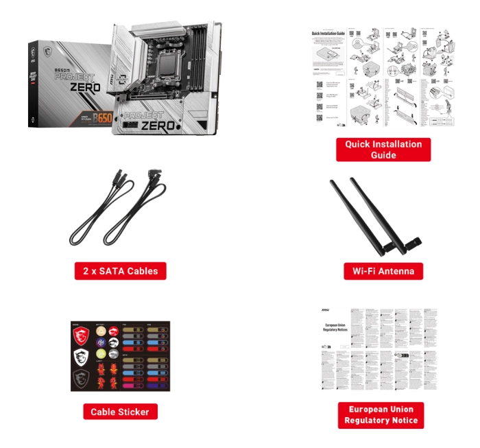 MSI B650M PROJECT ZERO