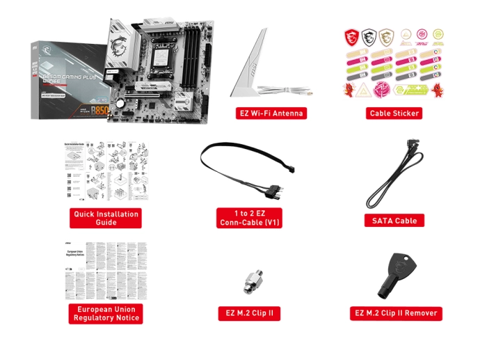 MSI B850M GAMING PLUS WIFI6E