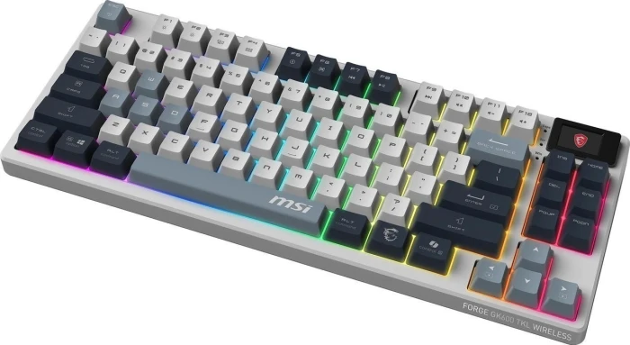 MSI FORGE GK600 TKL LCD WIRELESS SKY