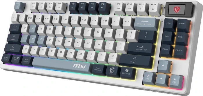 MSI FORGE GK600 TKL LCD WIRELESS SKY