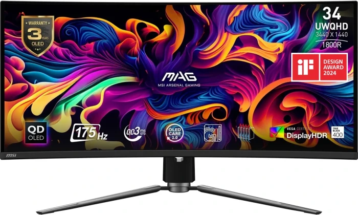 MSI MAG 341CQP 34" QD-OLED 175Hz