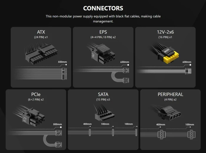 MSI MAG A650BN PCIE5 II Bronze - 650W