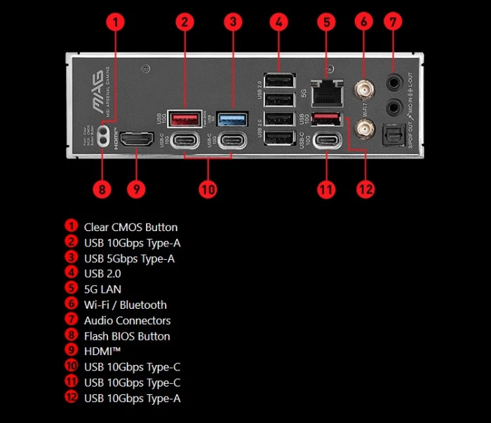 MSI MAG B850 TOMAHAWK MAX WIFI