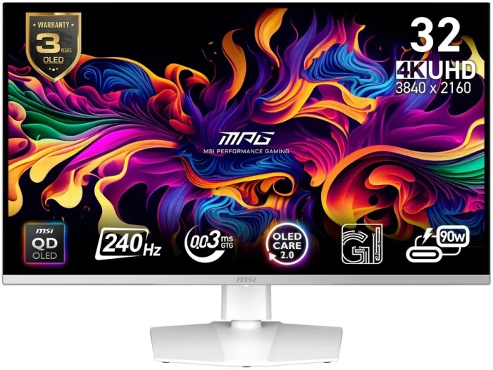 MSI MPG 321URXW 31.5" QD-OLED 4K 240Hz