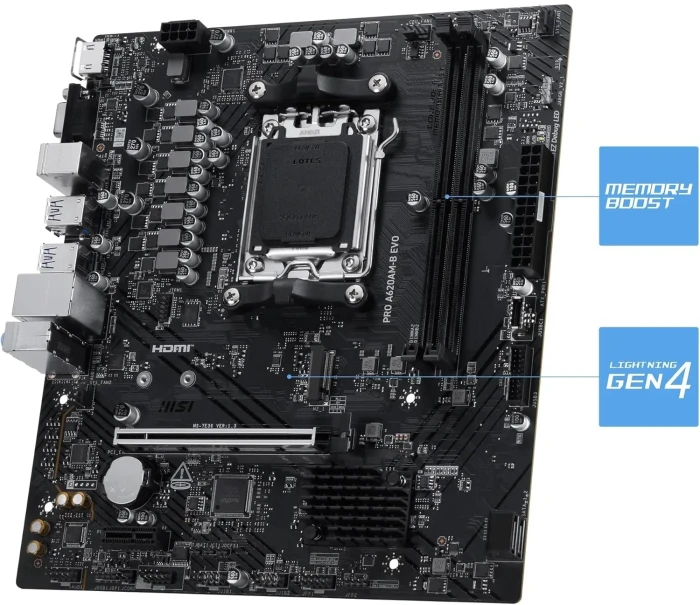 MSI PRO A620AM-B EVO