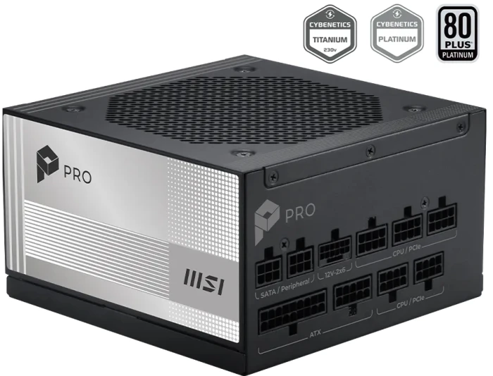 MSI PRO A850PL PCIE5 Platinum - 850W