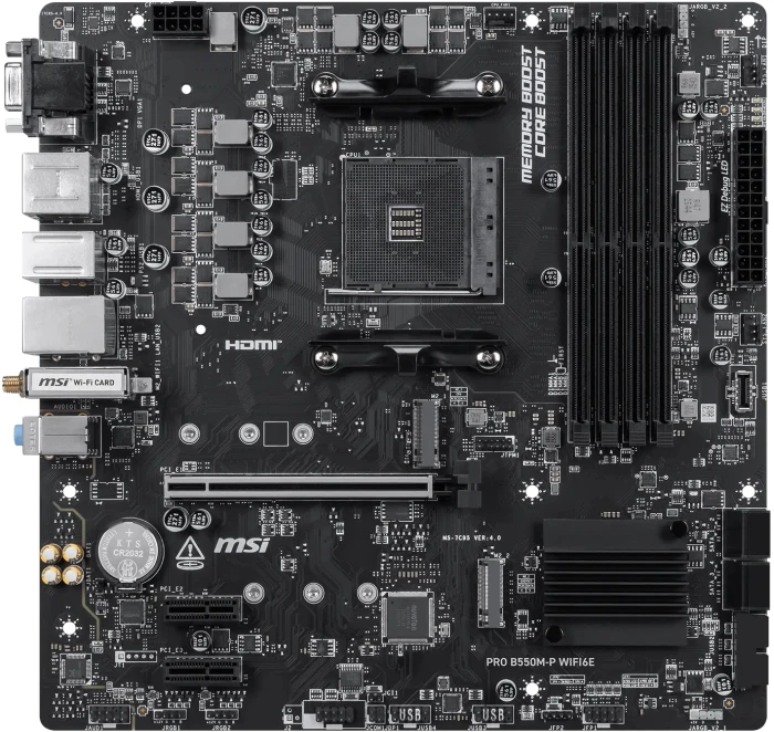 MSI PRO B550M-P WIFI6E