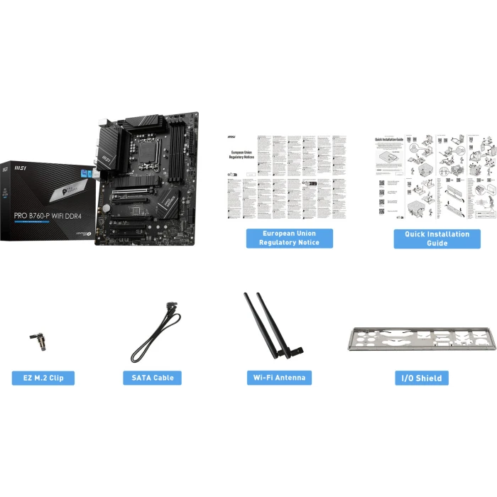 MSI PRO B760-P WIFI DDR4