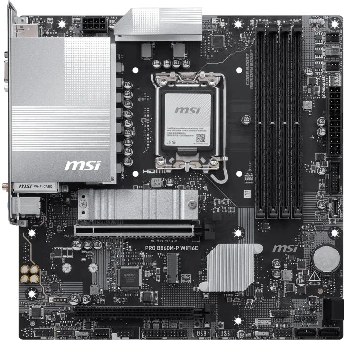 MSI PRO B860M-P WIFI6E