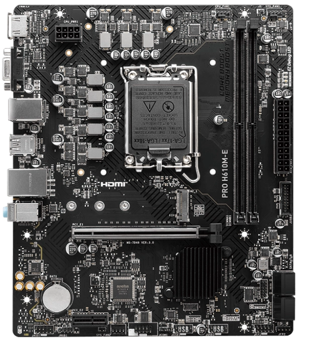 MSI PRO H610M-E DDR5