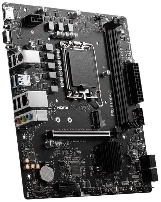 MSI PRO H610M-E DDR5