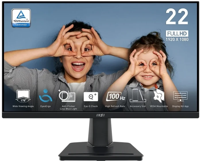 MSI PRO MP225V 21.45" VA 100Hz
