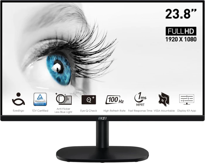 MSI PRO MP245V 23.8" VA 100Hz