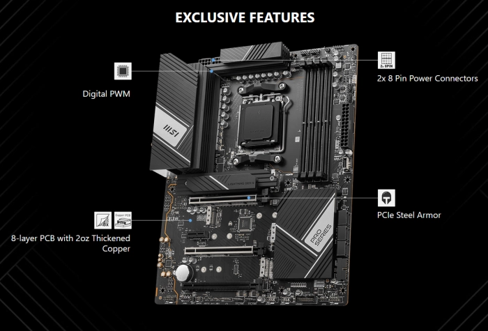 MSI PRO X670-P WIFI