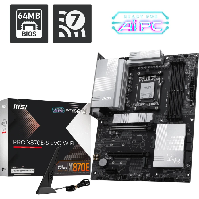 MSI PRO X870E-S EVO WIFI