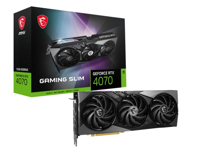 MSI RTX 4070 GAMING SLIM 12GB