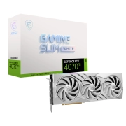 MSI RTX 4070 Ti GAMING SLIM WHITE 12G