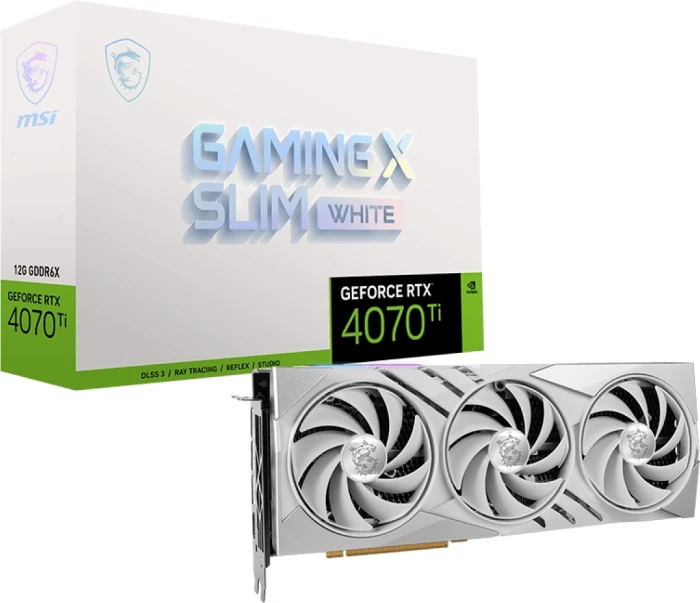 MSI RTX 4070 Ti GAMING X SLIM WHITE 12G