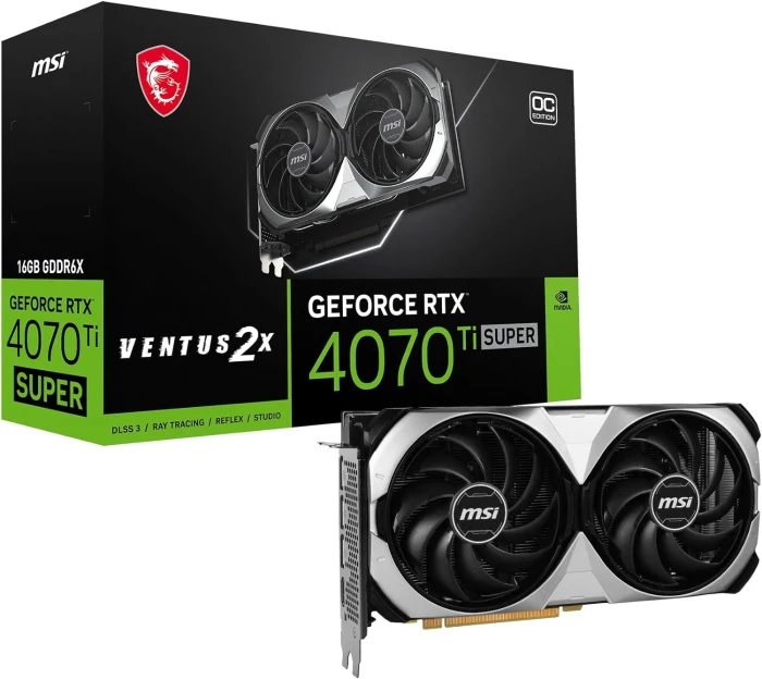 MSI RTX 4070 Ti SUPER 16G VENTUS 2X