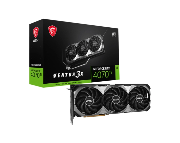 MSI RTX 4070 Ti VENTUS 3X E1 12G OC