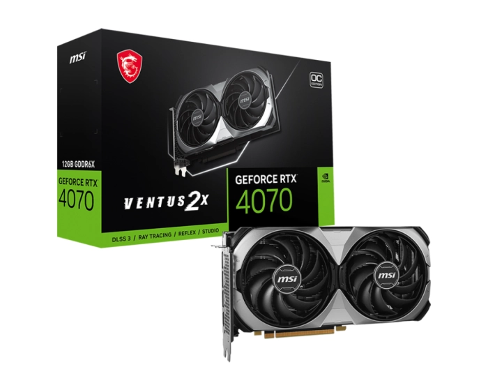 MSI RTX 4070 VENTUS 2X E 12G OC