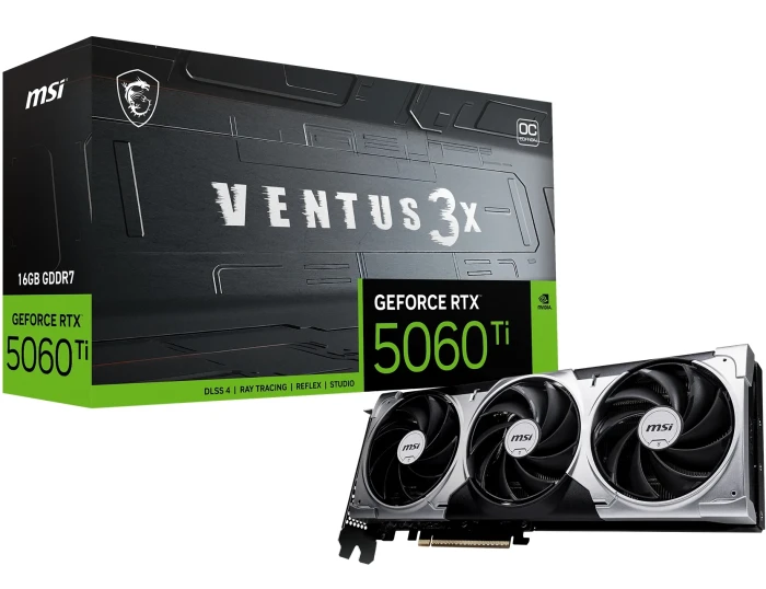 MSI RTX 5060 Ti 8G VENTUS 3X OC