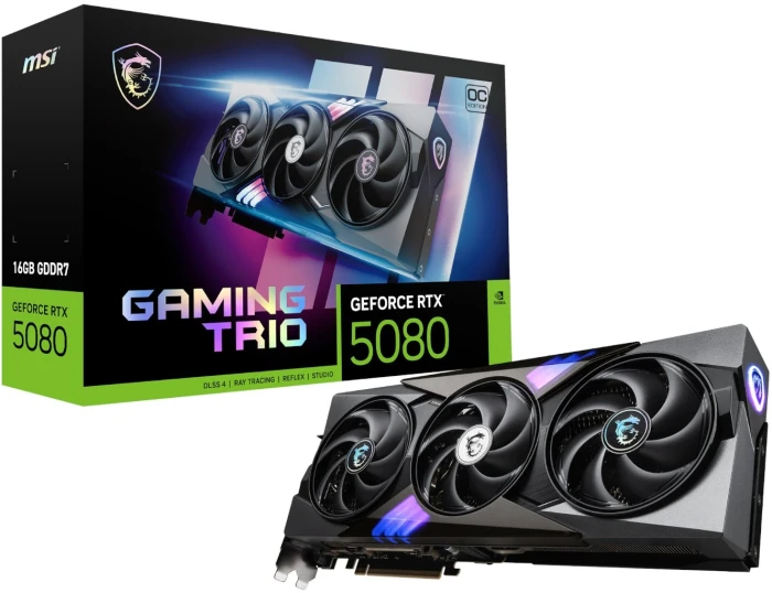 MSI RTX 5080 16G GAMING TRIO