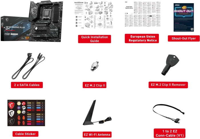 MSI X870 GAMING PLUS WIFI