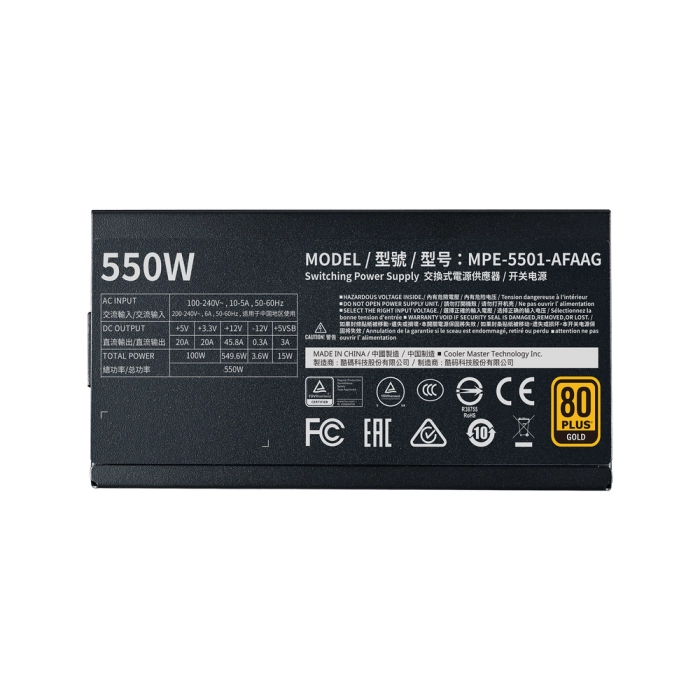 Cooler Master MWE V2 Gold 550W