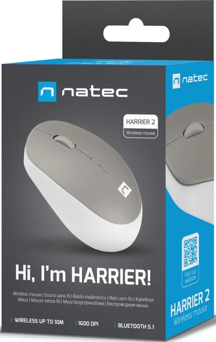 Natec Harrier 2 Bluetooth 5.1 Grey