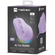 Natec Vertical CRAKE 2 PRO Lavander