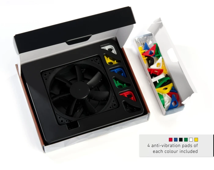 Noctua NF-S12A PWM Chromax.black.swap