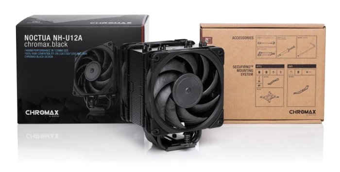 Noctua NH-U12A DUAL Chromax.black