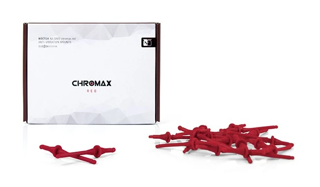 Noctua Fan Slics 20pcs - NA-SAV2 chromax red