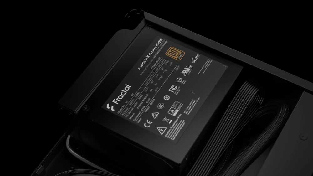 FRACTAL DESIGN Node 202 Black Anode SFX PSU 450W