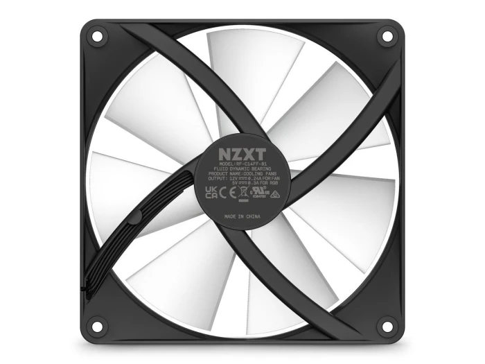 NZXT F120 RGB Core Black 3in1