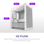 NZXT H3 Flow White