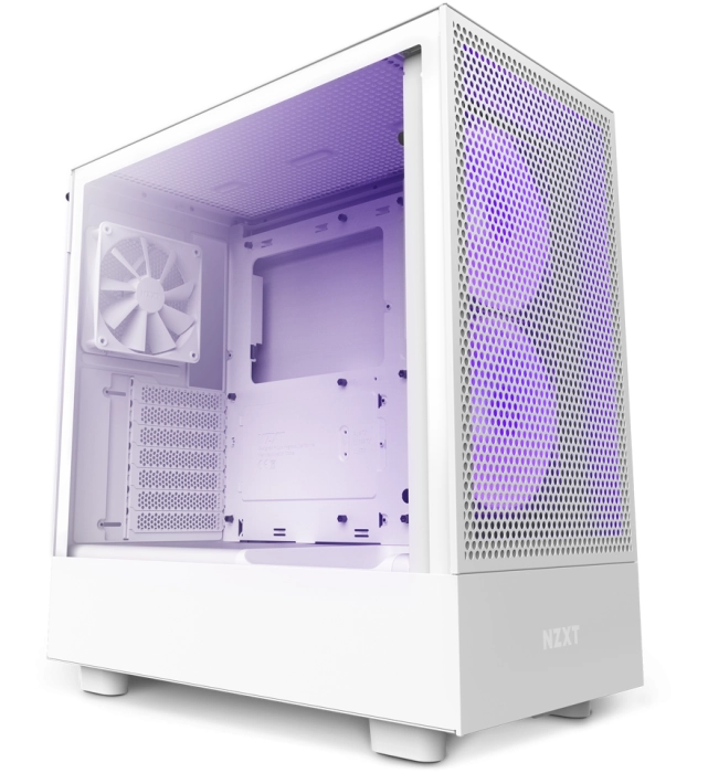 NZXT H5 Flow RGB Matte White