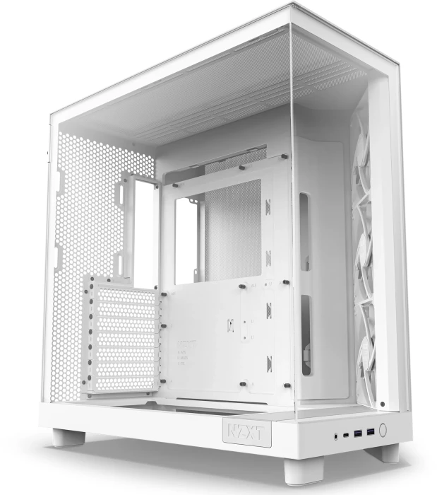 NZXT H6 Flow Matte White