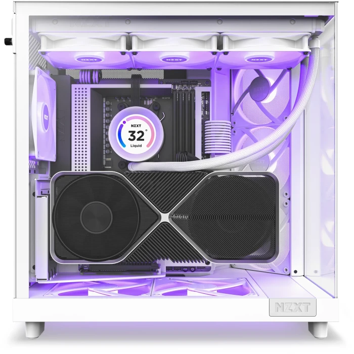 NZXT H6 Flow RGB Matte White
