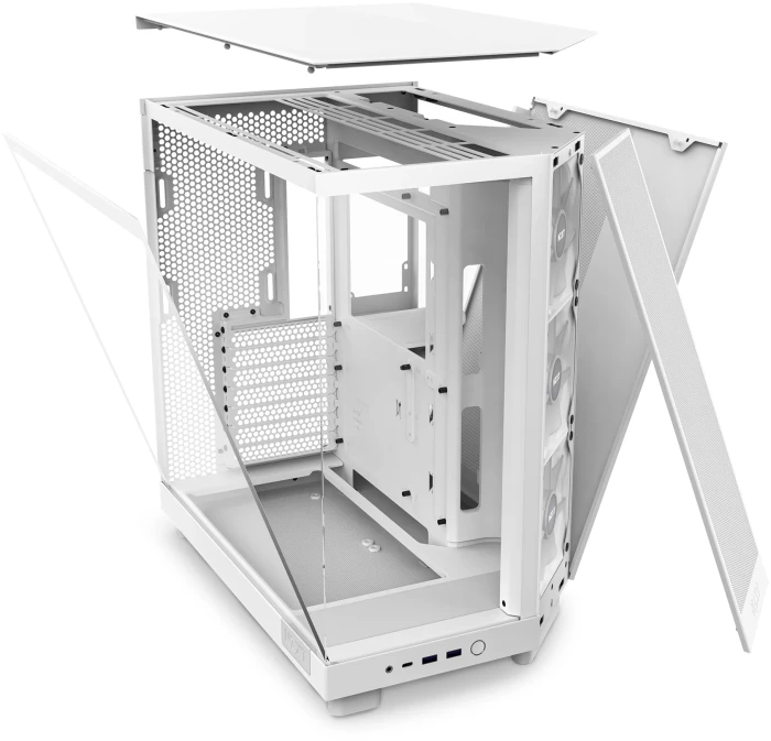 NZXT H6 Flow RGB Matte White