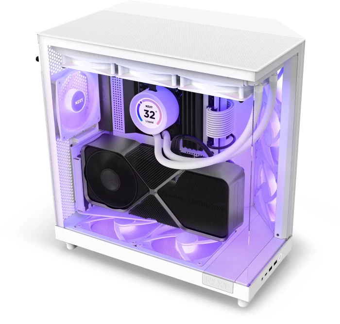 NZXT H6 Flow RGB Matte White