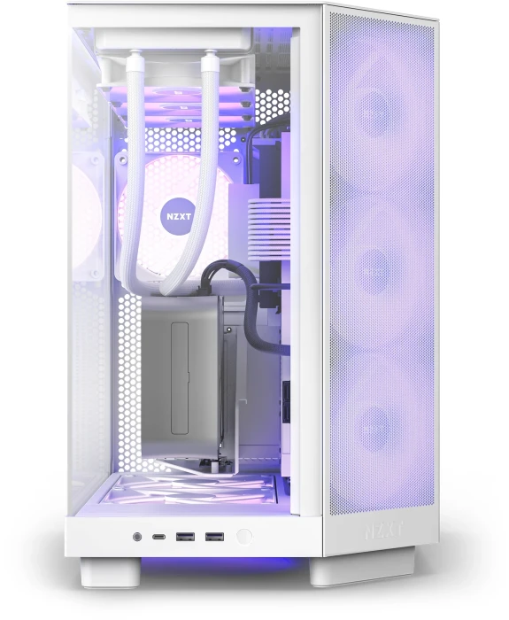 NZXT H6 Flow RGB Matte White