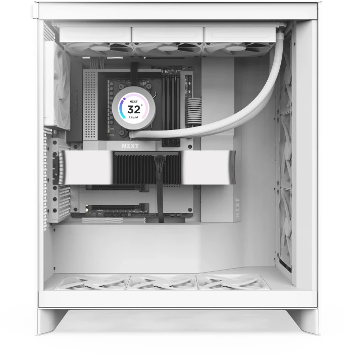 NZXT H7 Flow 2024 Matte White