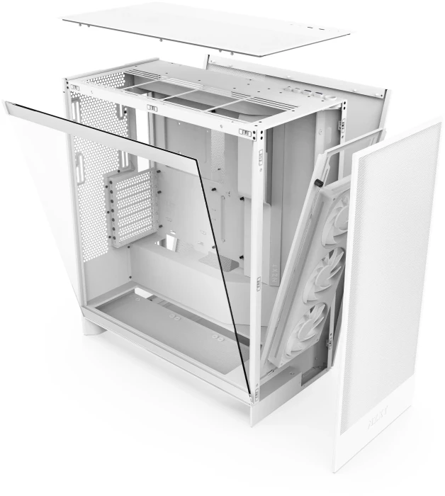 NZXT H7 Flow 2024 Matte White