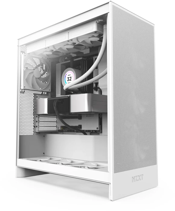 NZXT H7 Flow 2024 Matte White