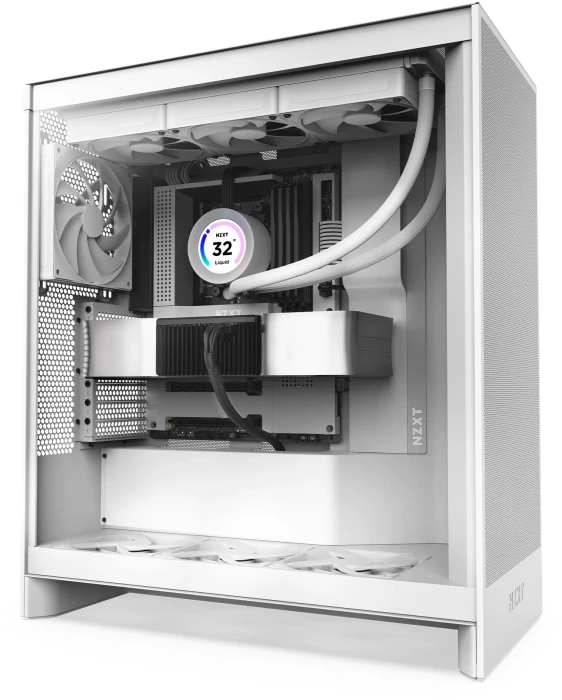 NZXT H7 Flow 2024 Matte White