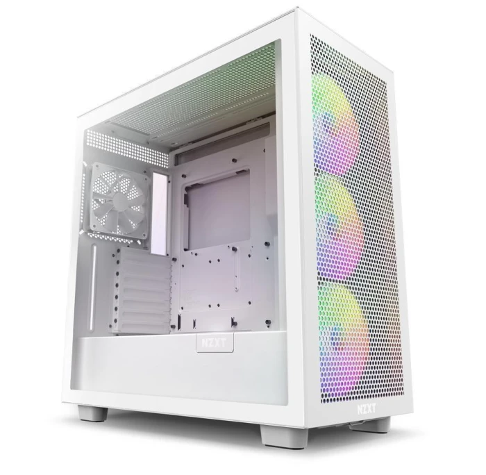 NZXT H7 Flow RGB Matte White