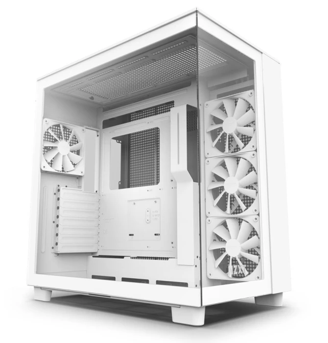 NZXT H9 Flow Matte White